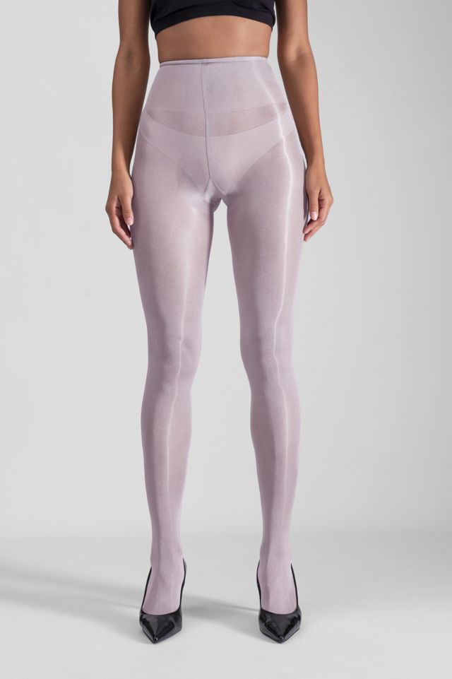 LECHERY® Shiny 40 Denier Semi-Opaque Tights #2