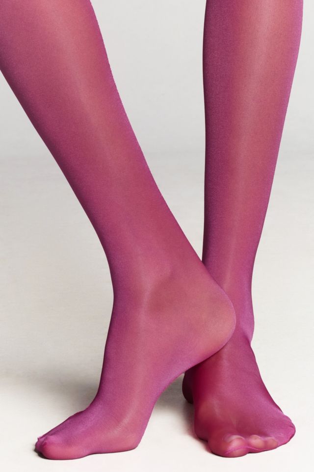 LECHERY® Shiny 40 Denier Semi-Opaque Tights #1