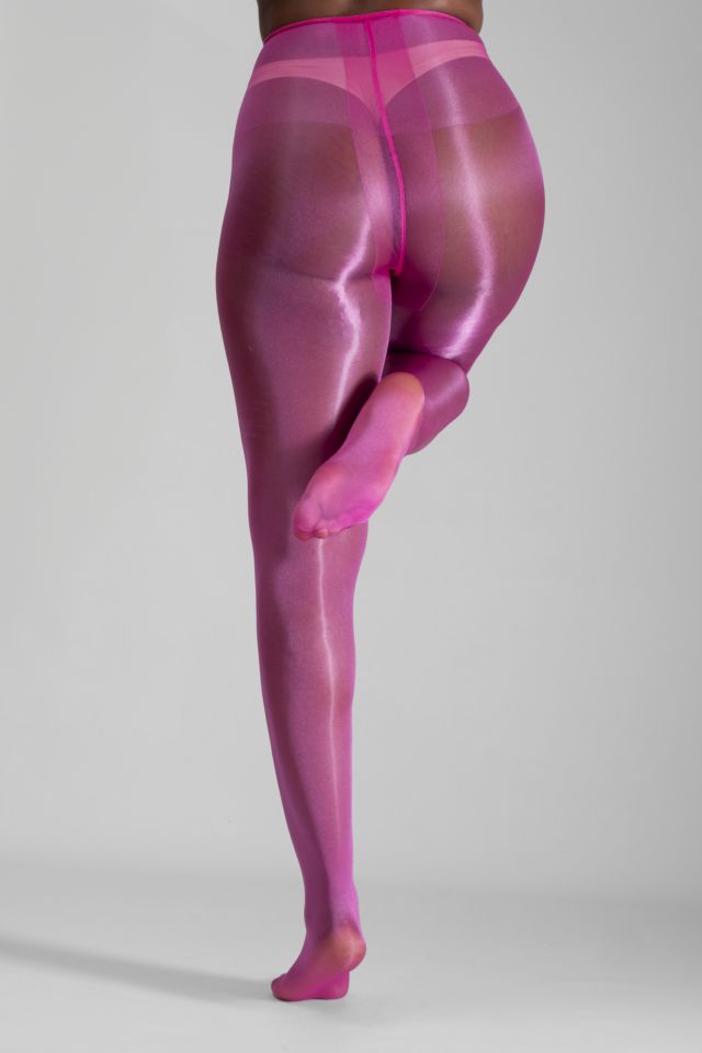 LECHERY® Shiny 40 Denier Semi-Opaque Tights #4