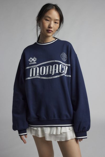 Stussy Wendel Paisley Crew Neck Sweatshirt | Urban Outfitters