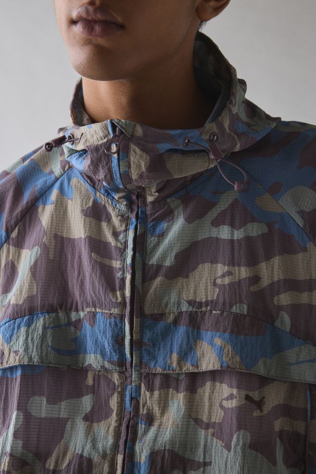 Puma CLRT Camo Pattern Ripstop Jacket #3