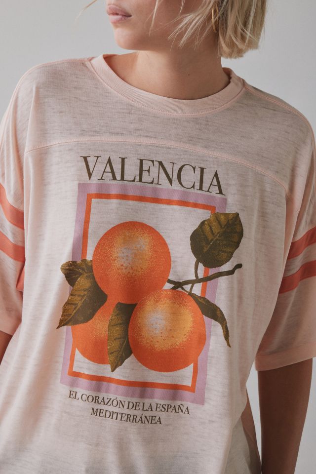 BDG Rowan Valencia Orange Graphic Oversized Tee #3
