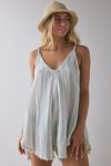 Out From Under Solace Overdyed Cotton Gauze Romper