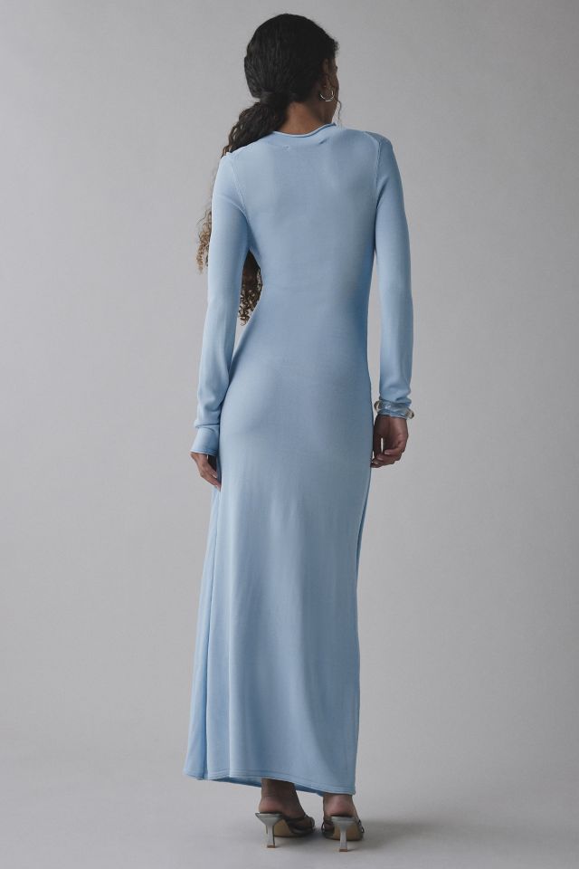 Lioness Resolution Asymmetric Long Sleeve Maxi Dress #2