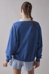 BDG Captain 97 Applique Graphic Long Sleeve Rugby Pullover