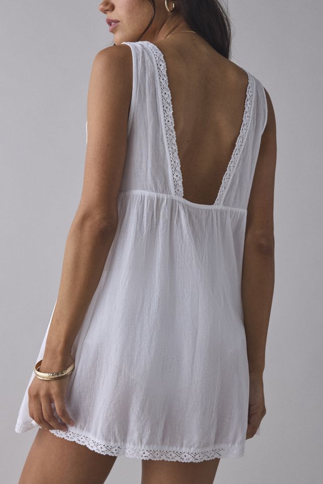 Jupon en Coton Nora Out From Under avec Garniture en Dentelle #4