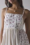 Kimchi Blue Stila Lace-Trim Patchwork Asymmetrical Tunic Cami