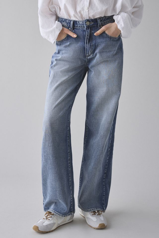 Abrand 99 Keira Low-Rise Baggy Flare Jean #1
