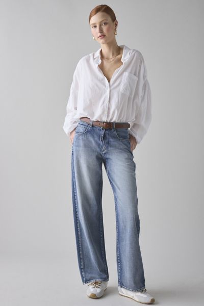 Abrand 99 Keira Low-Rise Baggy Flare Jean