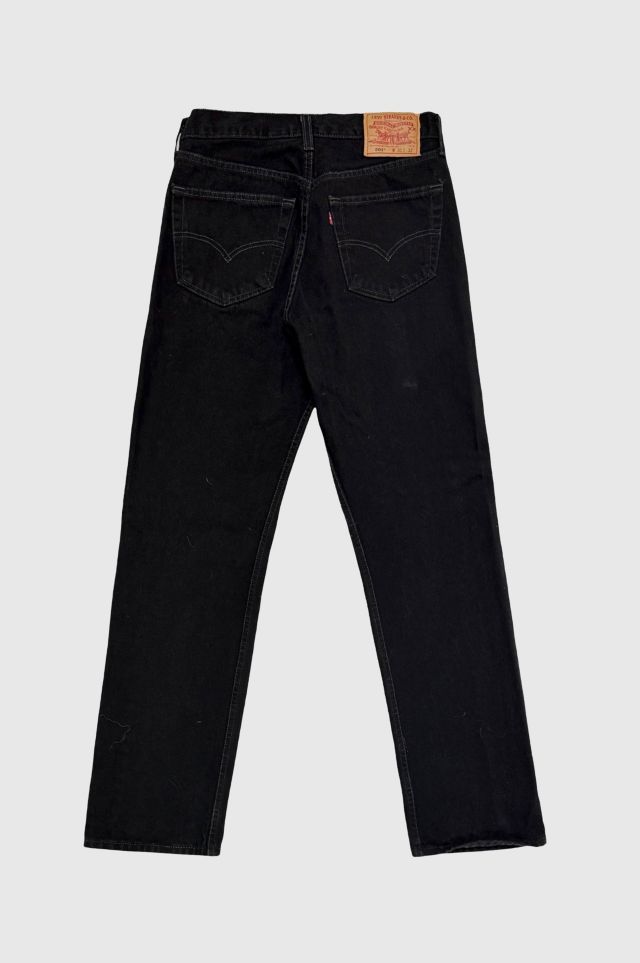 Vintage 1990’s Levi’s® 501 Dark Black Denim Jeans #1