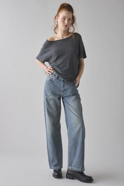 Abrand 95 Amber Mid-Rise Baggy Jean