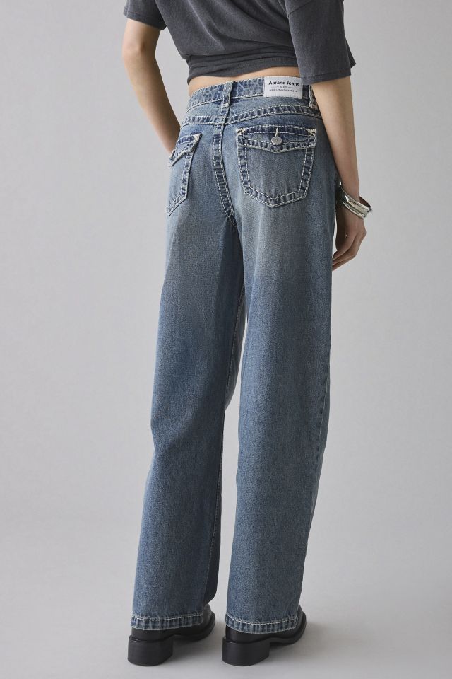 Abrand 95 Amber Mid-Rise Baggy Jean #1