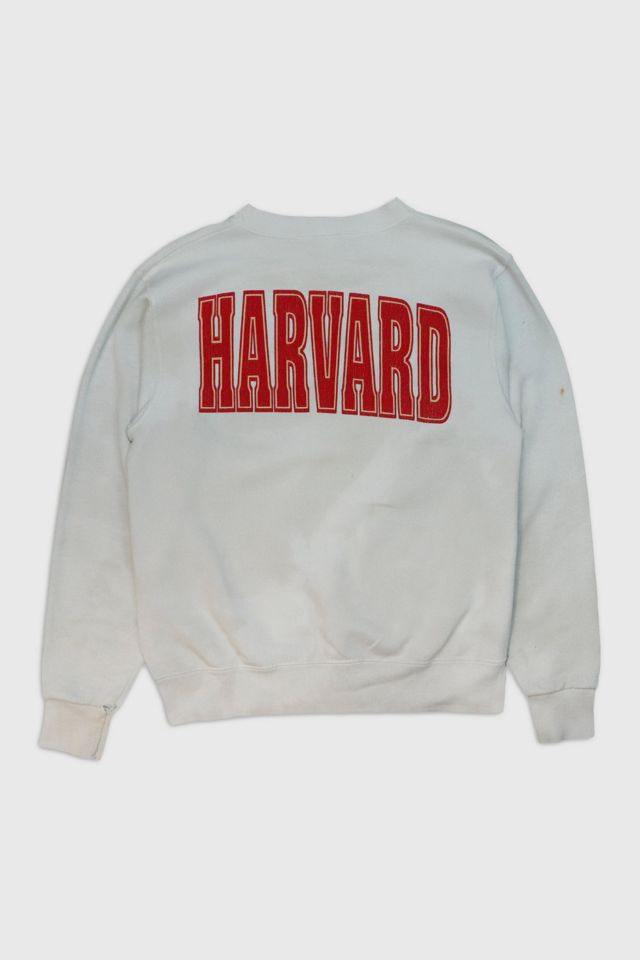 All Every Harvard University Rood Veritas Crest Sweatshirt voor heren