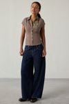 BDG Veronica Short Sleeve Button-Down Shirt