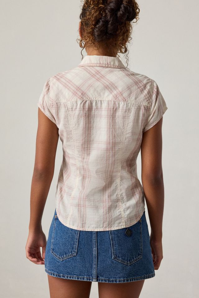 BDG Veronica Short Sleeve Button-Down Shirt #2