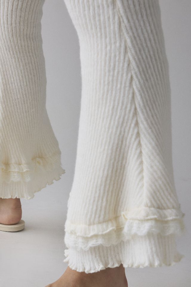 [RECTO] / ☆ 25SS SHEER JERSEY FLARE SKIRT PANTS / OFF WHITE RECTO - Official Website