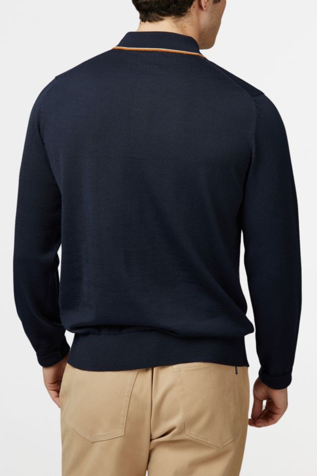 Ben Sherman Tipped Merino Polo #3