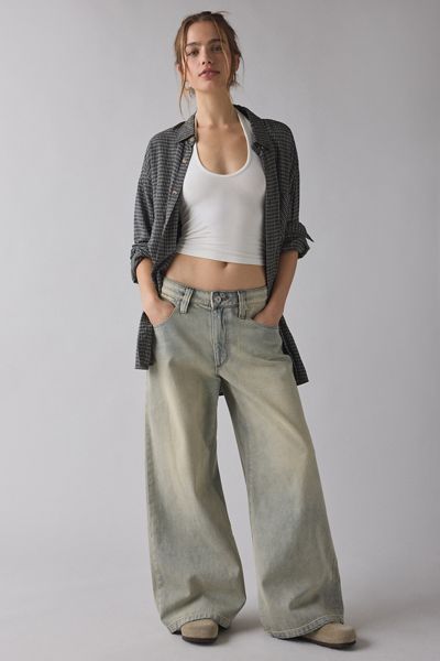 Abrand 99 Tyra Low-Rise Mega Baggy Jeans