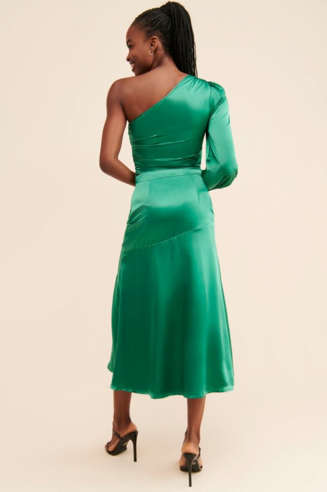 g.p.d. Serena Satin Crop Top #1