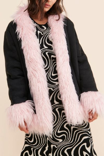 The Ragged Priest Faux Suede Coat