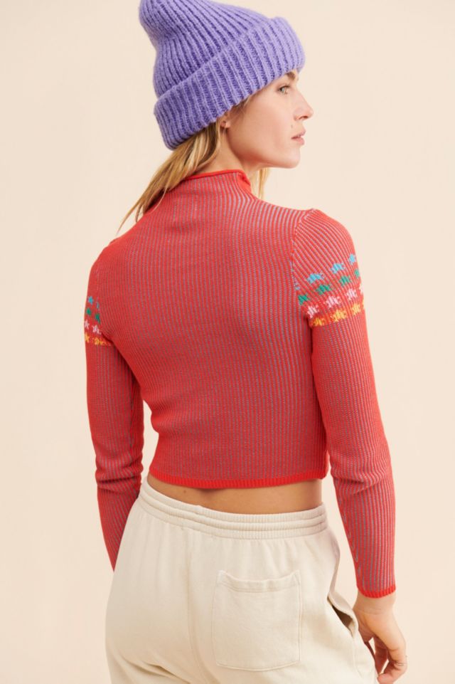 Shauna Jacquard Sweater #1