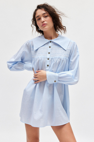 The Callen Collared Mini Dress main image 1
