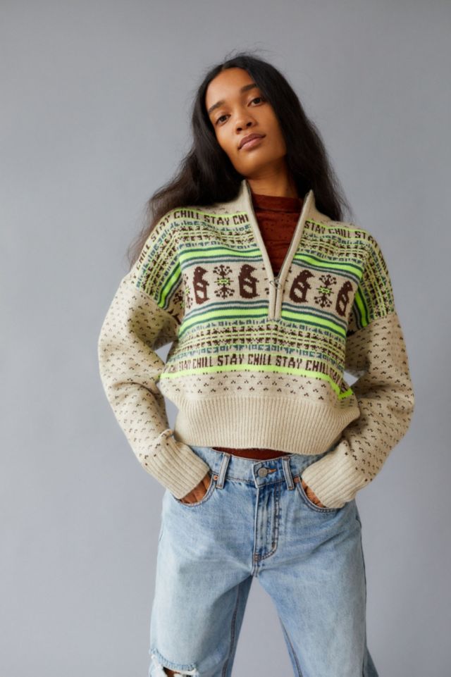 BDG Jesse Half-Zip Sweater #2