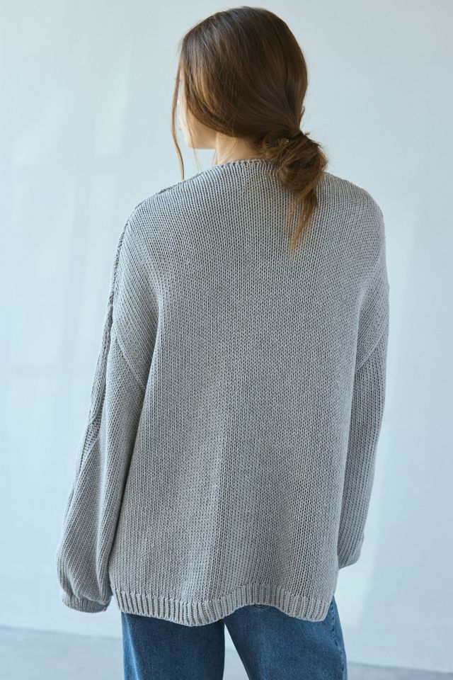 BDG Skylar Oversized Cable Knit Cardigan #2
