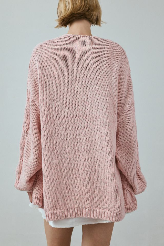 BDG Skylar Oversized Cable Knit Cardigan #3