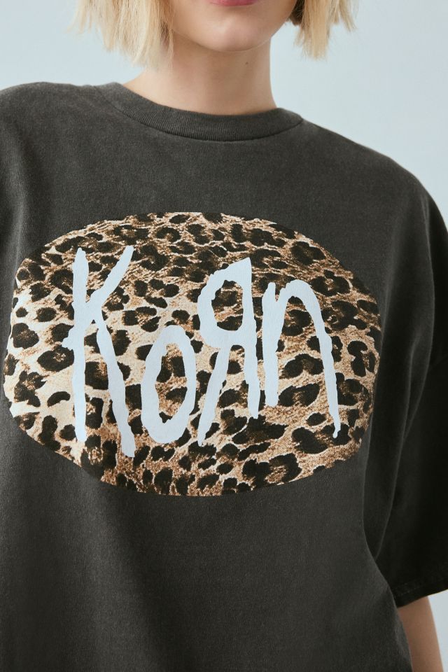 Korn Graphic Overdyed Slouchy Tee | Urban Outfitters