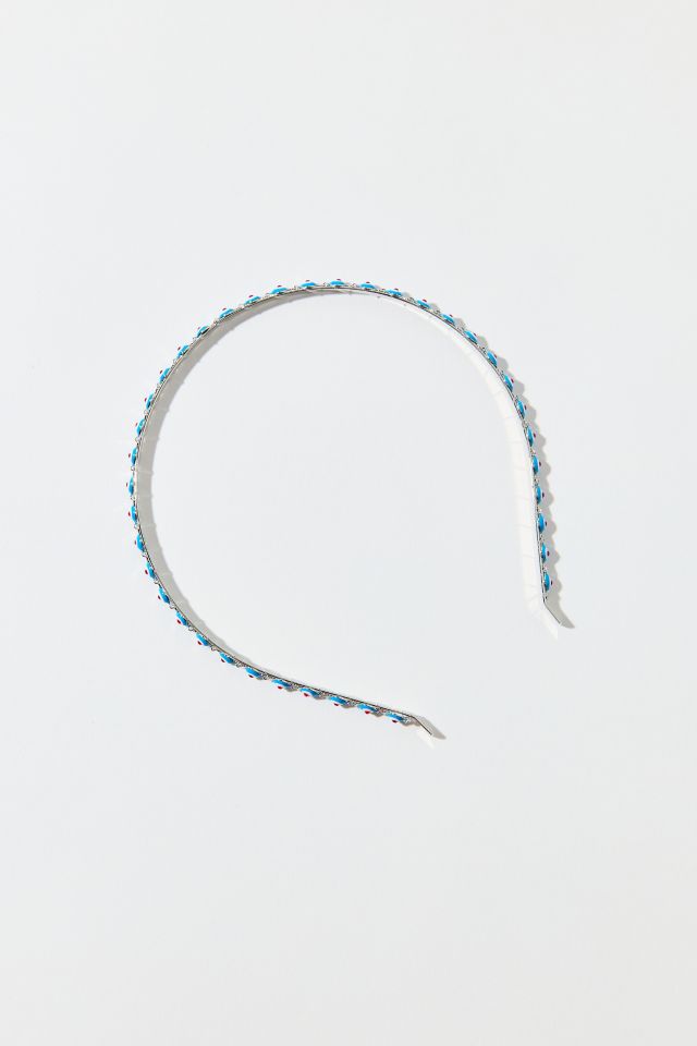 Arlo Gem Beaded Metal Headband #1