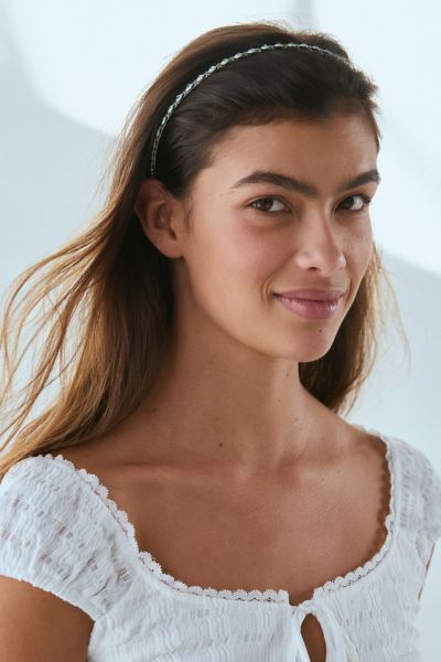 Arlo Gem Beaded Metal Headband