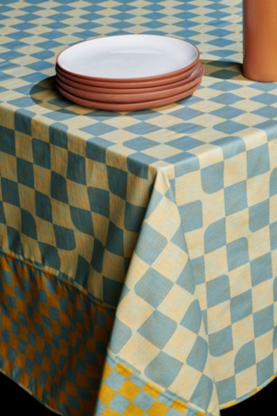Tortuga Forma Reversible Patterned Tablecloth