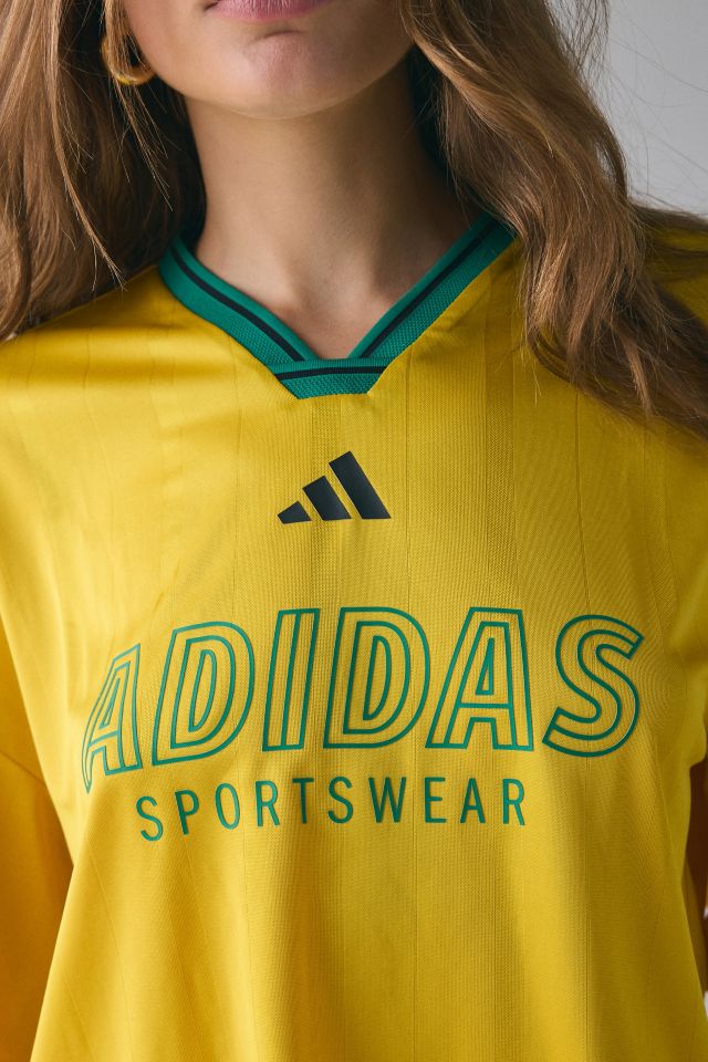 adidas House Of Tiro Nations Pack Yellow Boyfriend Tee #1