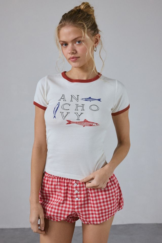 T-shirt Bébé Ajusté Anchois Graphique #2