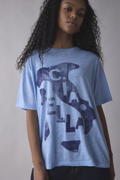 Ciao Bella Italy Graphic Burnout Tee