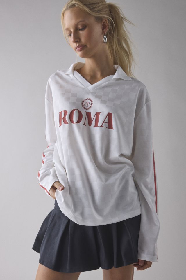 BDG Kane Roma Soccer Jersey Graphic Long Sleeve Tee #1