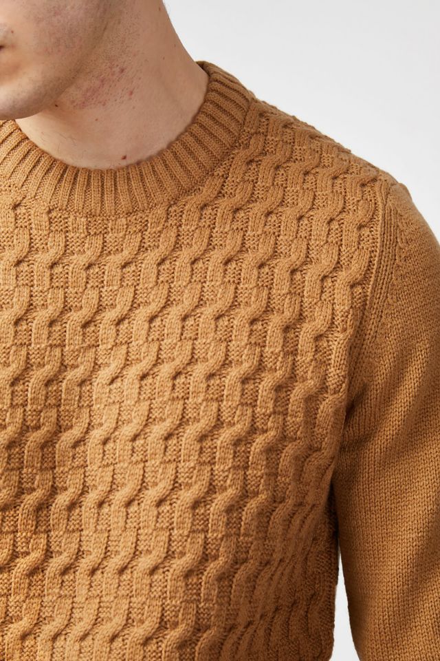 Ben Sherman Cable Textured Crew Sweater #3