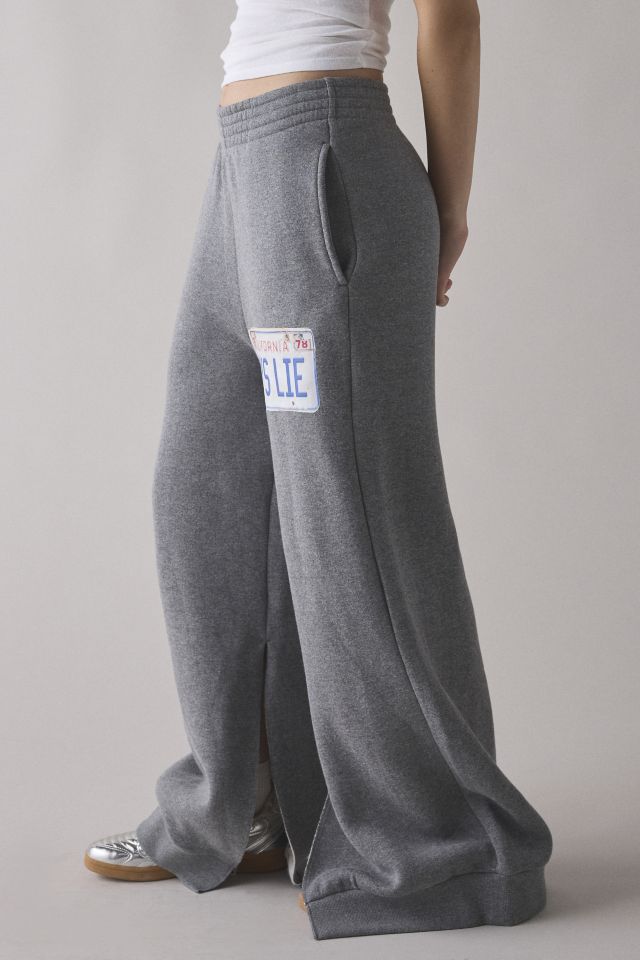 Pantalon de survêtement à jambe large Boys Lie License Plate #3