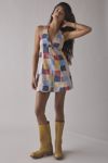 Kimchi Blue Charlie Printed Halter Mini Dress