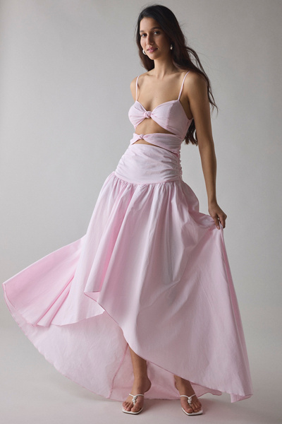 For Love & Lemons Susannah High-Low Maxi Dress | Urban Outfitters