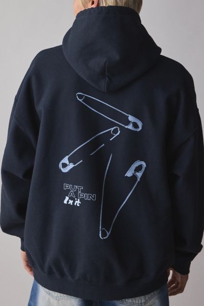 Champion Reverse Weave Oversized Logo Crew Neck Sweatshirt