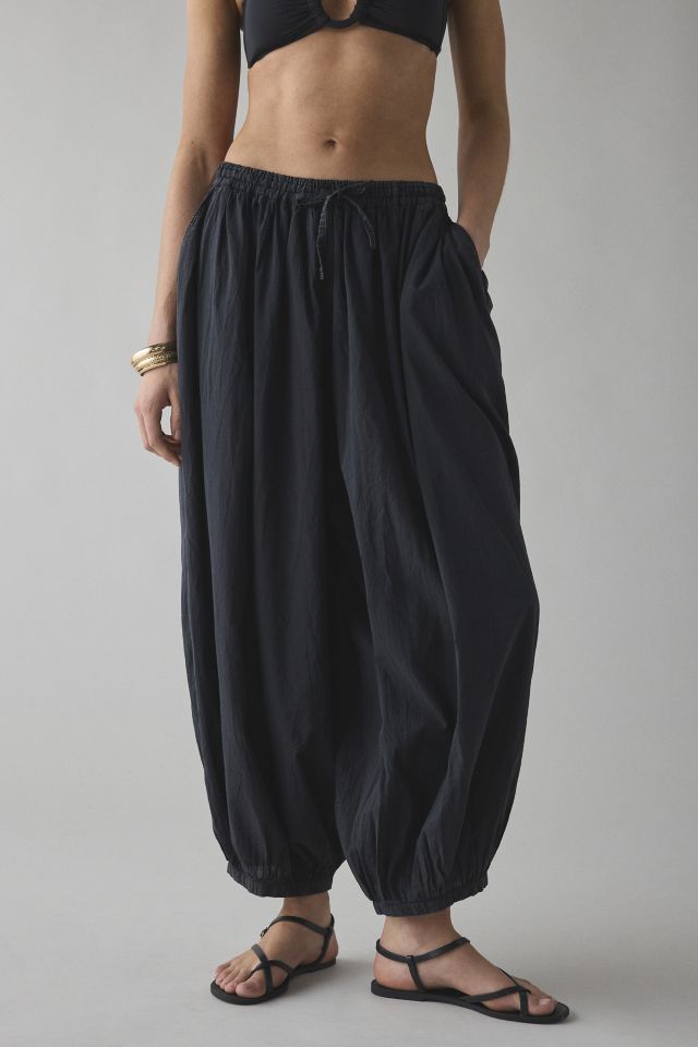 【YOURNUS】Vuel Rib Balloon Pants TEXTURED BALLOON PANTS - Navy blue | ZARA United States