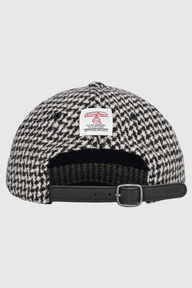 帽子 Supreme Harris Tweed 6-Panel Black Multi Supreme Harris Tweed Classic Logo 6-Panel Black Multi | Hype
