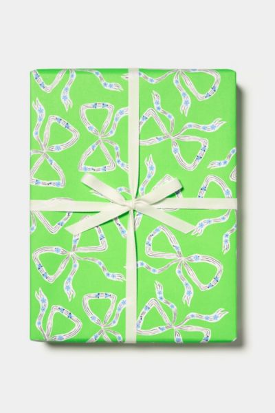 Red Cap Perfect Bow Holiday Wrapping Paper Product Page