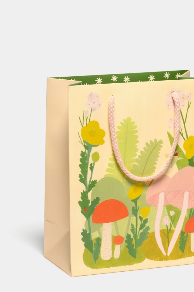 Red Cap Forest Critters Holiday Gift Bag #1