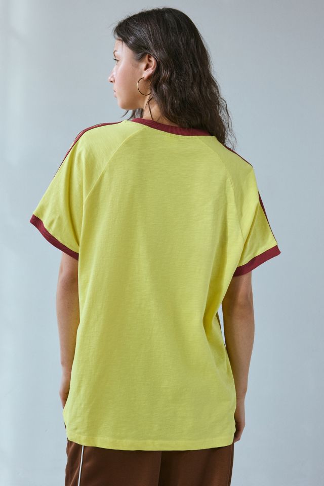 Madrid Graphic Oversized V-Neck Jersey Tee #2