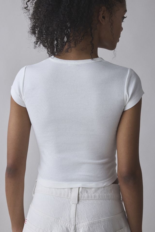 Goldie’s Butter Graphic Fitted Baby Tee #3