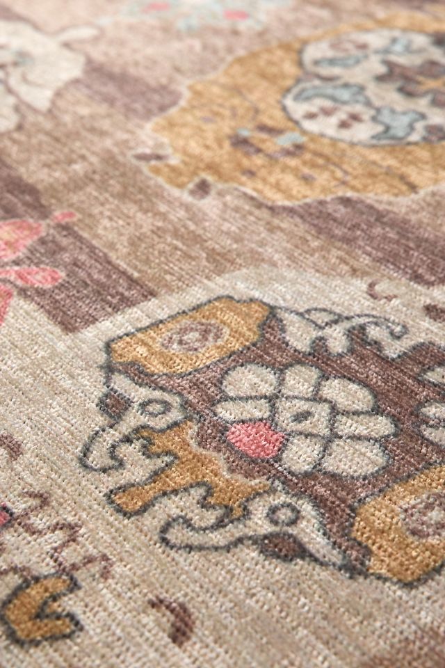 Lorna Oushak Printed Chenille Rug #2