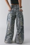 Jaded London Camo Fade Print Colossus Jean